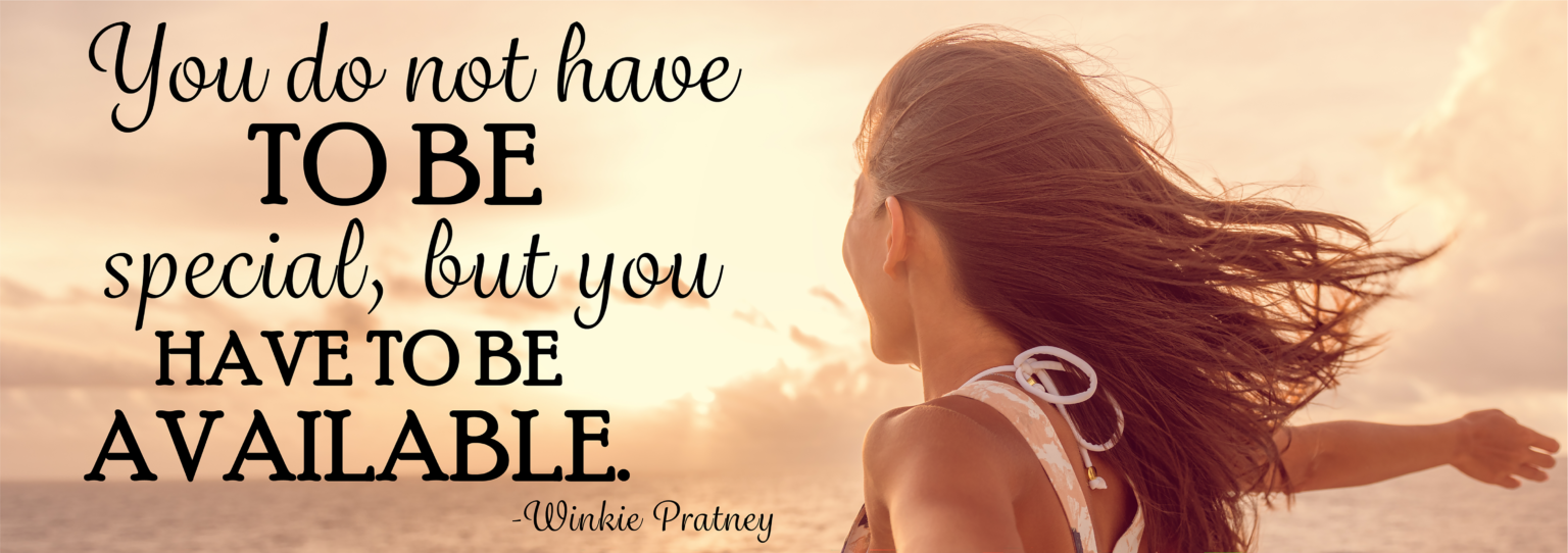 Are You Available to God? Stepping Ahead